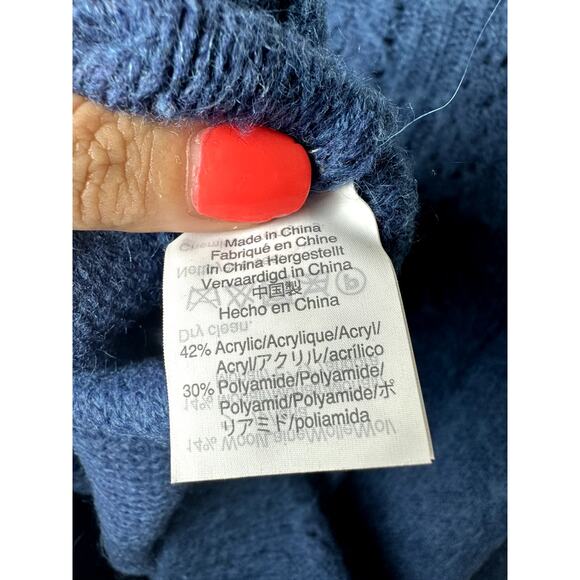 Point Sur XS Blue Crewneck Sweater - Picture 3 of 5